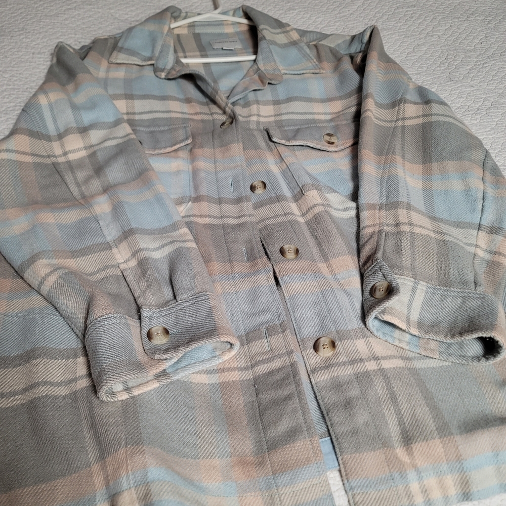 Oversized American Eagle Flannel